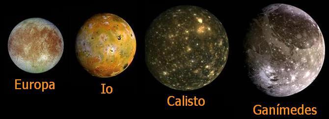 Devido seu Tamanho, Júpiter possui muitos satélites naturais. Hoje 63 são conhecidos.