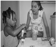 Terapia Ocupacional 2 a 5 anos (idade cronológica): aplicação anual do Denver II Avaliação de 6 anos: Entrevista com as mães/grupo, observação da criança