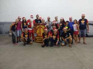 município LEO Clube de Auriflama Campanha de Natal.