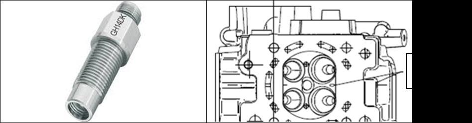 A posição do furo foi definida a partir de estudos termodinâmicos e estruturais, previamente realizados pelo time de engenharia da FCA nos EUA durante o desenvolvimento da calibração deste motor.