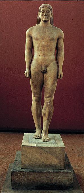 Kouros de Anavisos 525 a.c.