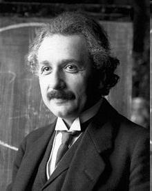 Albert Einstein 1905: Teoria da relatividade restrita (referenciais inerciais sem aceleração) 1915: Teoria da relatividade geral (outros tipos de referenciais) Os postulados da relatividade restrita