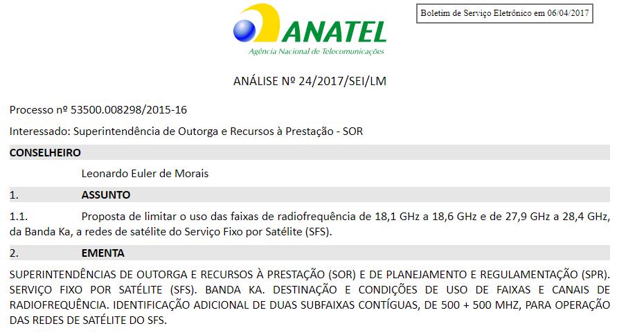 Sim. Banda Larga via satélite faz sentido! As novas gerações de redes satelitais (.