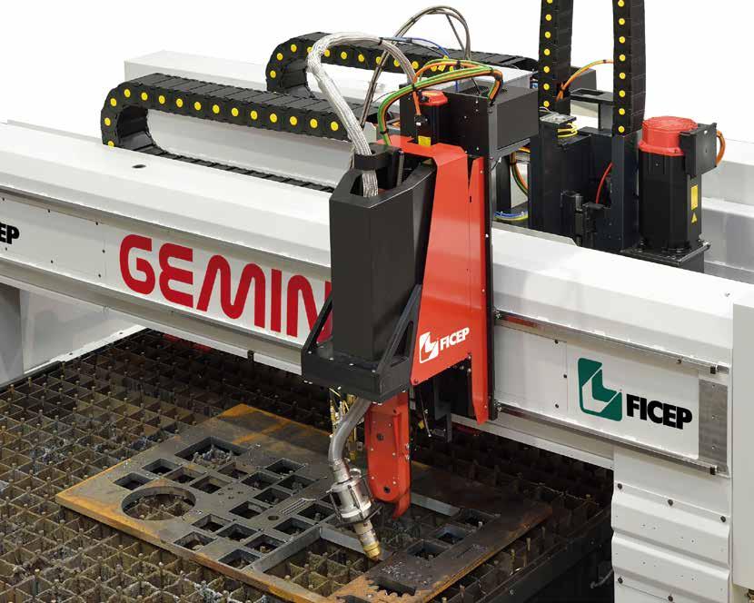 GEMINI Portal CNC Automático de Furação, Fresagem e Sistemas de Corte