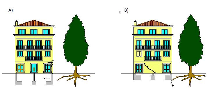 45 Figura 12: Influência da vegetação, a) ação das raízes diretamente nas estruturas, b) ação das raízes que altera o teor de humidade e ocasiona movimentos de solo. Fonte: Carvalho (2010) 2.5.1.2 Colapsibilidade De acordo com Milititsky et al.