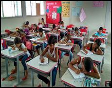 Resultados e Discussão Participaram do estudo três turmas do 4º ano da escola municipal de ensino fundamental Professor Aurino Maciel (PAM) em Murici-AL.