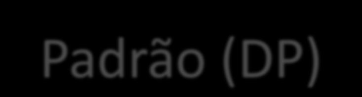 Desvio-Padrão (DP) Raiz quadrada da variância; Tem a mesma unidade de medida que a média, em vez da unidade elevada ao quadrado e por isso Usado mais frequentemente do