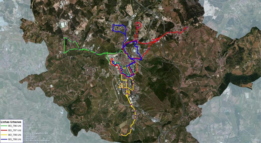 nos dias úteis é composta por 17 circulações diárias, com intervalos regulares de passagem de 45 minutos entre as 7:00 e as 19:00.