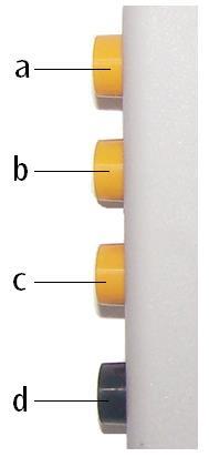 2. Descrição O aparelho básico do efeito Hall serve para o contato, fornecimento de tensão e suporte dos cristais de Ge sobre a placa condutora (1008522, 1009810 e 1009760) em experiências para o