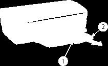 Para evitar que o papel caia da bandeja de saída, puxe para fora as duas seções da extensão da bandeja de saída.