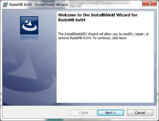 ou pelo e-mail suporte@kron.com.br. Passo a passo Instalação: a) Insira o CD-ROM de instalação do RedeMB.