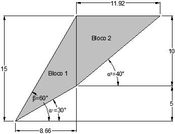 superfícies de descontinuidade, são analisados 2 exemplos distintos: um adoptado do livro Introduction to Rock Mechanics (Goodman, 1989) (exemplo 1) e outro de um talude de auto-estrada no norte de