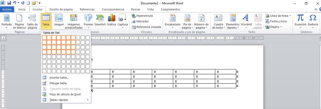 Para eliminar o tabulador, bastará facer clic co rato sobre o tabulador e arrastralo fóra da regra. Táboas.