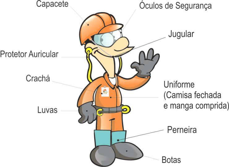 Equipamento de Proteção Individual é todo dispositivo ou produto, de uso individual utilizado pelo trabalhador, destinado a proteção de riscos suscetíveis de ameaçar a segurança e a saúde no trabalho