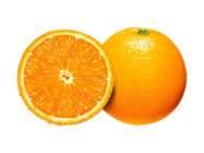 2) Uma laranja tem a forma e a medida da figura abaixo.