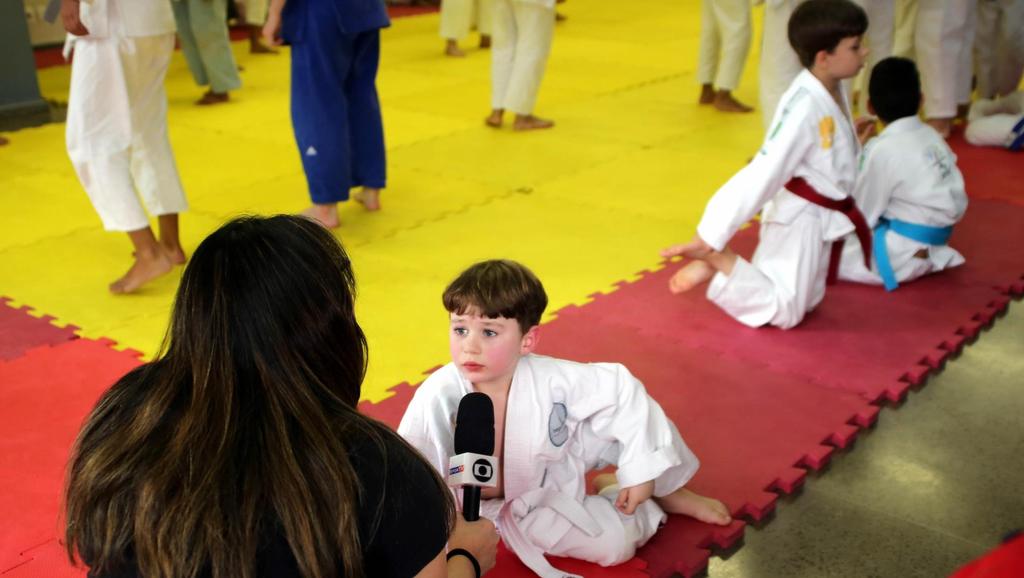 O esporte transforma "O meu filho está mais tranquilo em casa, me respeitando mais e muito mais aplicado nas tarefas escolares.