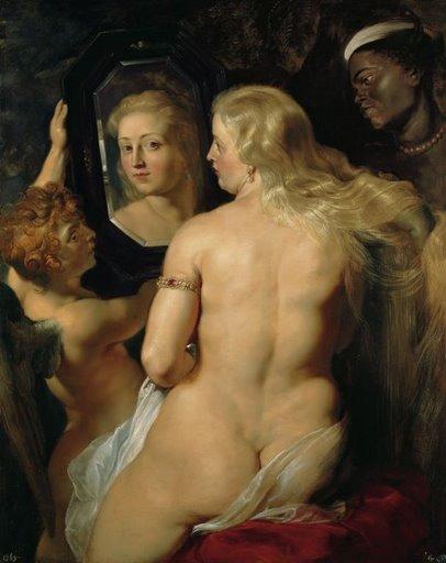 Vénus ao espelho, Peter Paul Rubens O Barroco quis restabelecer os