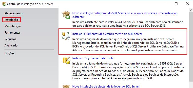Para abrir o SSMS, busque-o nos programas (pasta Microsoft SQL Server Tools) dentro dos programas, conforme Imagem 24.