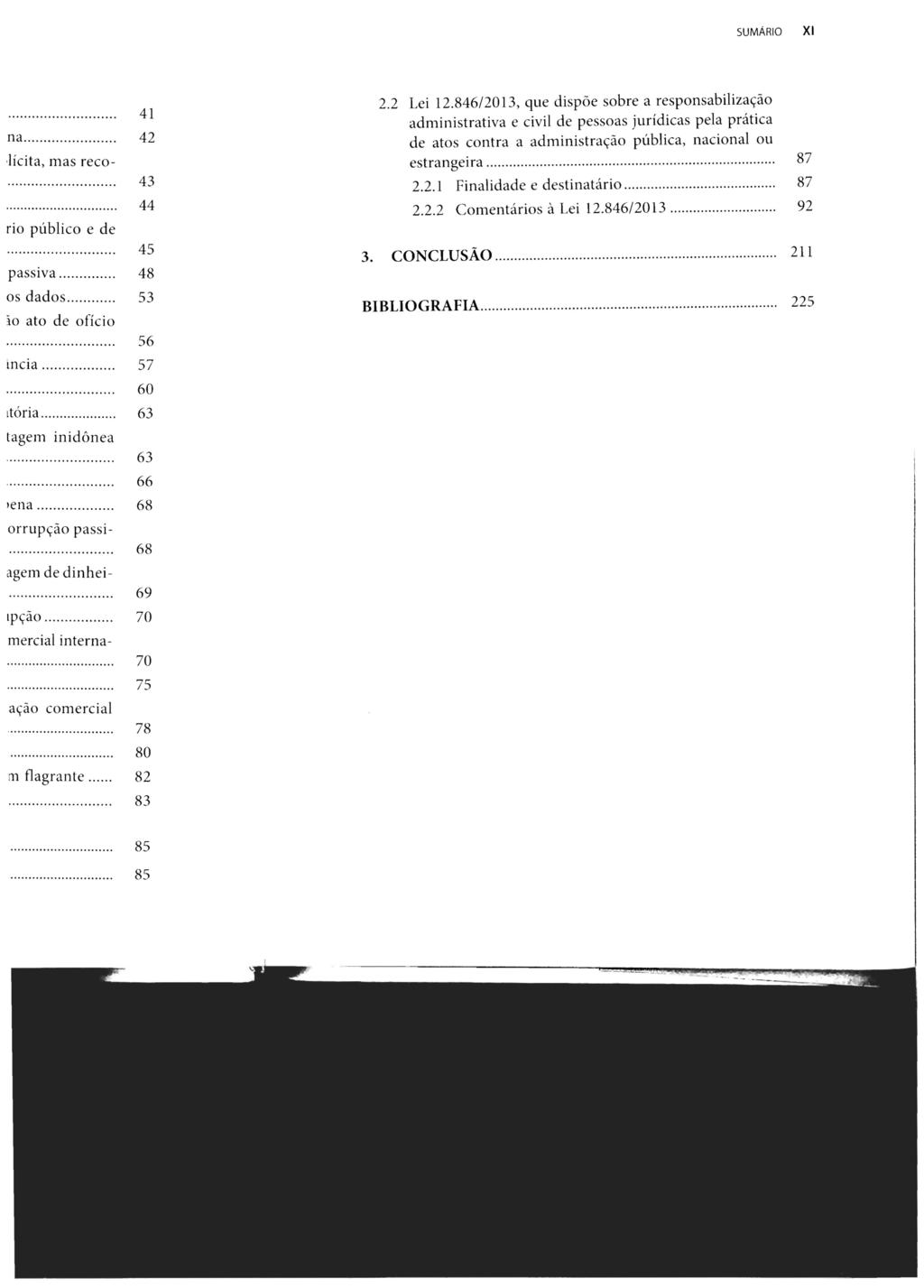 SUMÁRIO XI 2.2 Lei 12.