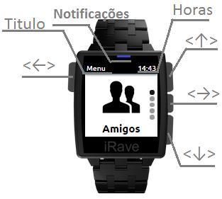 1. Introdução O irave é um smartwatch (relógio inteligente) leve e compacto que o tornam discreto e agradável de usar.