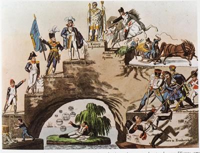 Rússia: também descumpriu o Bloqueio Continental. Napoleão e seus homens foram vencidos pelo imenso território russo e principalmente, pelo rigoroso inverno.