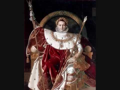 Trajetória de Napoleão Napoleão = 1º Cônsul, responsável