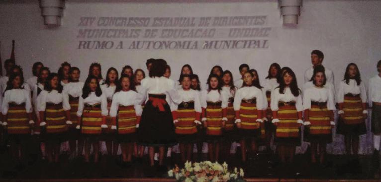 Auditório da Uniplac é palco do Fórum Estadual da Undime-SC. Foto: Arquivo, datado de 15.03.1996. Dirigentes Municipais de Educação presentes no Fórum Estadual da Undime-SC, em Lages.