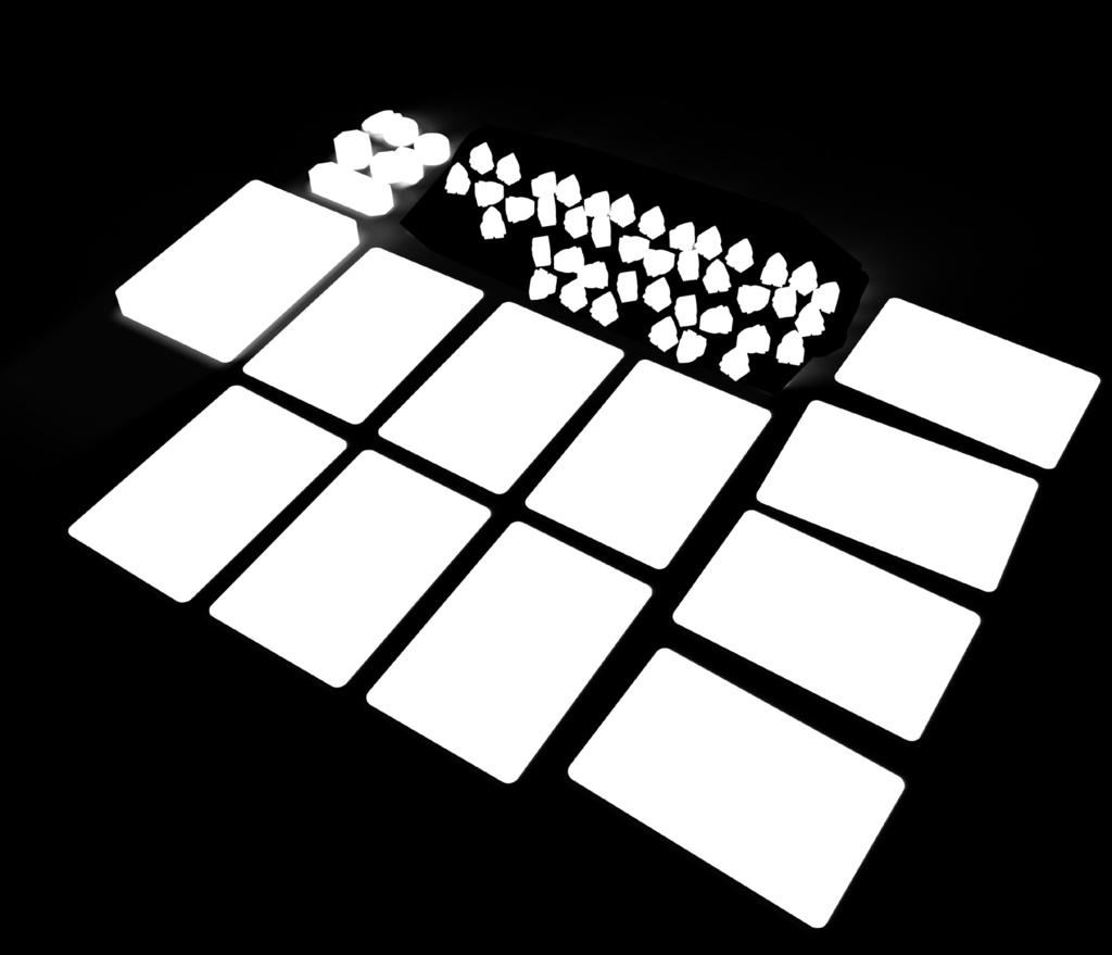 jogadores: 60 Moedas e 9 gnomos de cada cor a d Cada jogador começa
