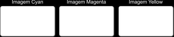 existindo o TEXTO cobrindo os objetos Ciano e Magenta, os objetos serão impressos por