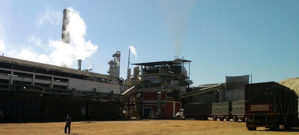 Produção de etanol acoplada a de açúcar 1 t de cana de açúcar 90 Kg de