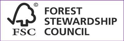 FSC - Forest Stewardship Council Atesta a gestão de