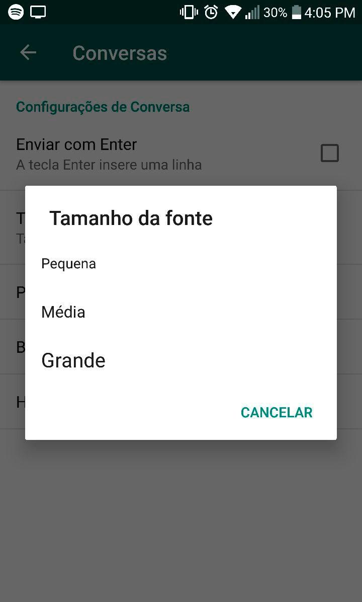 6. Deixar a letra maior (ou menor) Para quem tem hipermetropia (ou usa óculos de leitura), quanto maior a fonte,