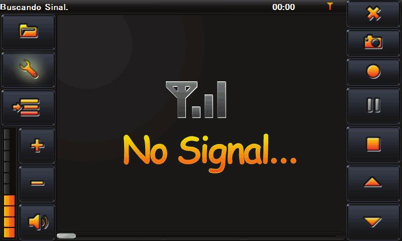 Dificuldade com a função TV (busca de canais) 1º passo: Em um local aberto, clique na opção TV, localizada no menu