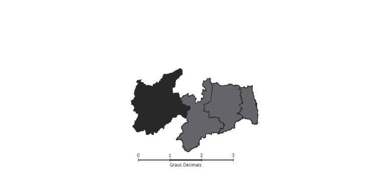 período (t 0 e t 1 ), verfcando a ocorrênca do padrão de concentração ou dspersão espacal. Foram observados os períodos de 1999, 004, 009 e 014 com base em 1994.