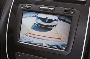 Câmera de ré Permite a visualização de objetos atrás do carro,