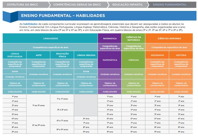 ESTRUTURA DA BNCC PROPOSTA PELO MEC O QUE CONTÉM E COMO ESTÁ ORGANIZADA A TERCEIRA VERSÃO DO DOCUMENTO.
