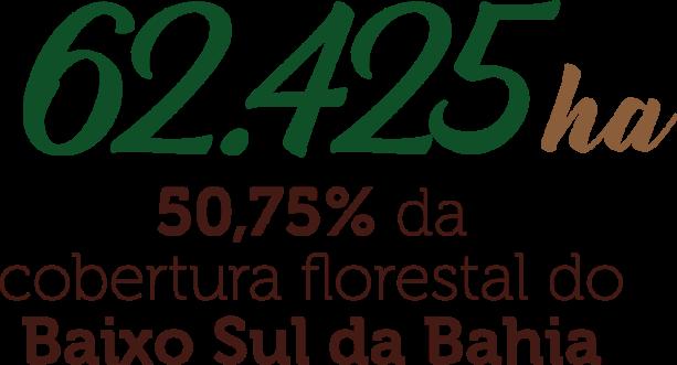 425 são de florestas a serem