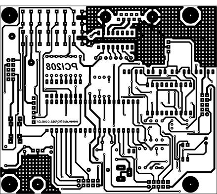 O CI U2, CI7805, é um regulador de 5V que permite ao módulo receber tensões de alimentação dento da faixa especificada, uma vez que o microcontrolador funciona apenas com 5V.