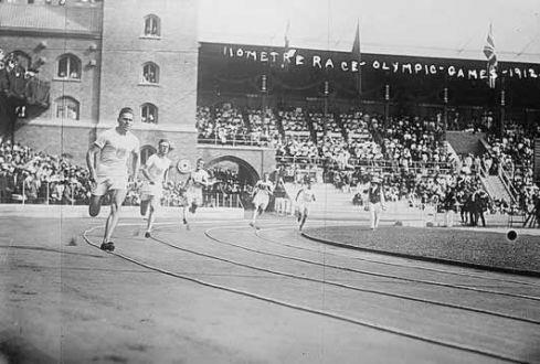 Os jogos olímpicos ajudaram a popularizar o atletismo,