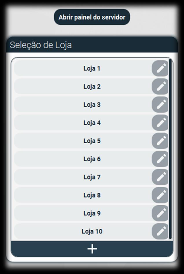 Obs.: para configurar a loja (vide pag.