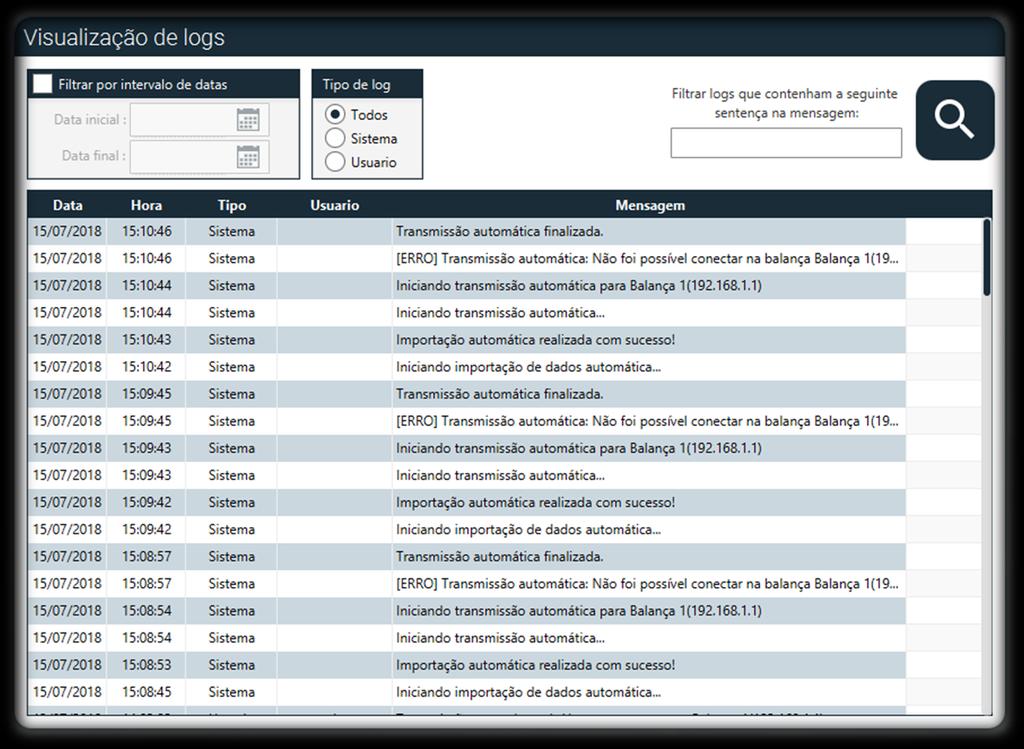 importação (Lembrando: você pode configurar essas informações em configuração de importação para não precisar ficar repetindo o mesmo caminho e o tipo de