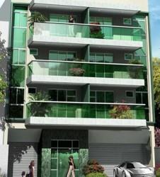 Projeto: 15 apartamentos de 2 e 3 quartos. Área de Construção: 2.