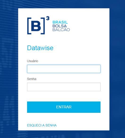 4.2 Liberação de acessos para não participantes A senha de acesso ao DATAWISE para não participantes será enviada pela B3 por e-mail.