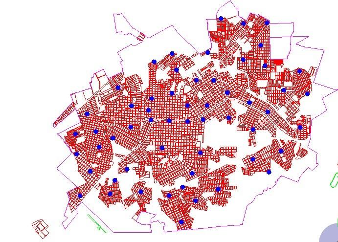 REDE DE REFERÊNCIA CADASTRAL plantação dos Marcos provação da