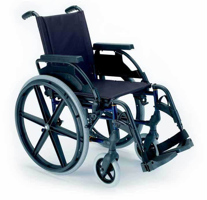 ENCOSTO STANDARD CONFIGURAÇÃO STANDARD Cadeira articulada em aço, com encosto Standard Tecido
