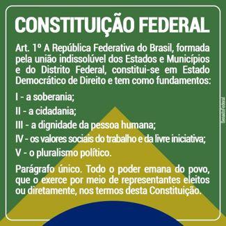 com um exemplar na mão e disse Declaro promulgada. O documento da liberdade, da dignidade, da democracia, da justiça social do Brasil.