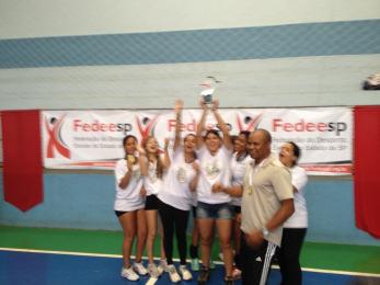 COPA FEDEESP DE VOLEIBOL ESCOLAR CEU JAGUARE (DRE-PJ) CEU PARELHEIROS (DRE-CS) COPA FEDEESP DE VOLEIBOL ESCOLAR CLASSIFICAÇÃO - FEMININO COLOCAÇÃO