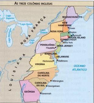 OS INGLESES DEDICARAM-SE A AGRICULTURA (INEXISTÊNCIA DE MINAS DE OURO E PRATA) Colônias do Norte e do Centro Clima semelhante ao