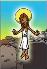 1º Mistério A ressurreição de Jesus (Jo 20, 19-21) O sepulcro foi durante dias a morada de Jesus. Ele não tinha onde reclinar a cabeça.