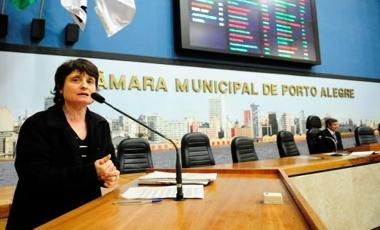 PROCEMPA Sindppd/RS denuncia situação da Procempa na Câmara Crédito: Lívia Stumpf/ Câmara de Vereadores/POA Diretora do Sindppd/RS, Vera Guasso, pediu apoio dos vereadores de Porto Alegre (RS) para